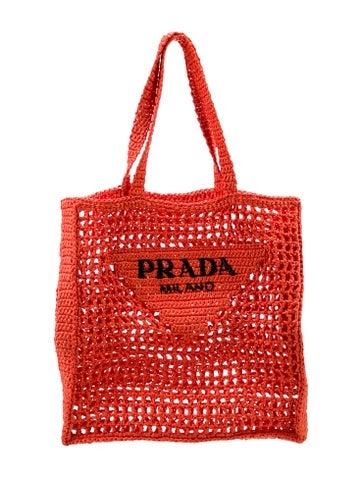 Prada Totes Raffia Tote