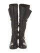 Prada Leather Riding Boots