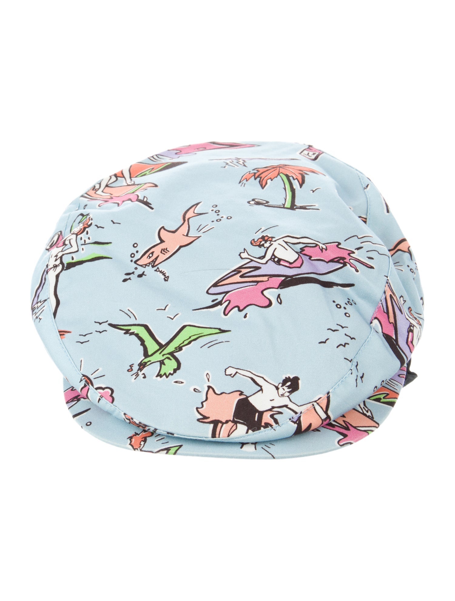 Prada Surfer Print Hat