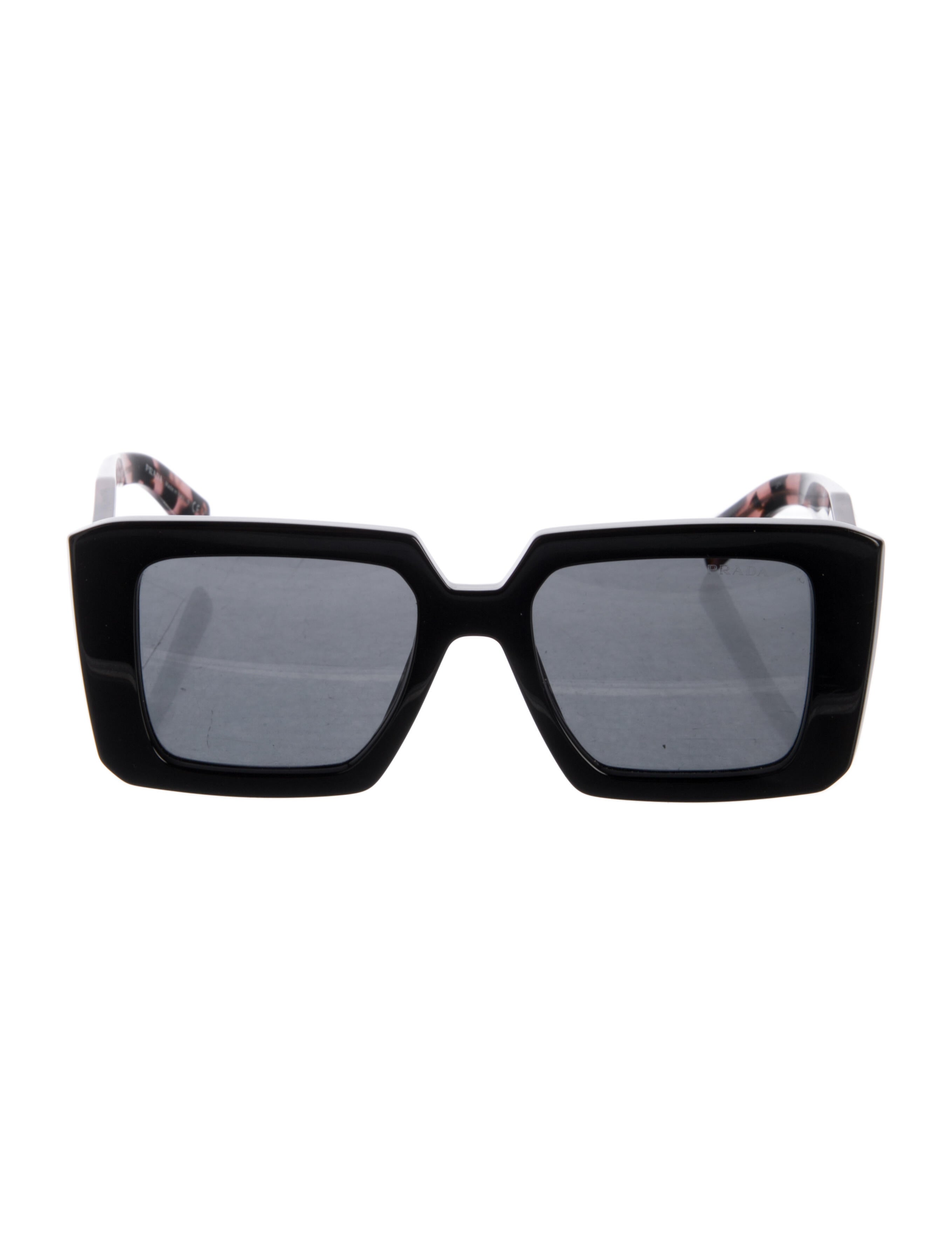 Prada Square Tinted Sunglasses