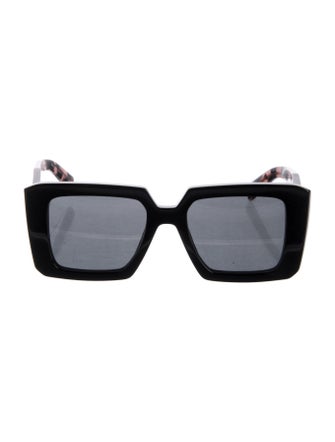 Prada Square Tinted Sunglasses