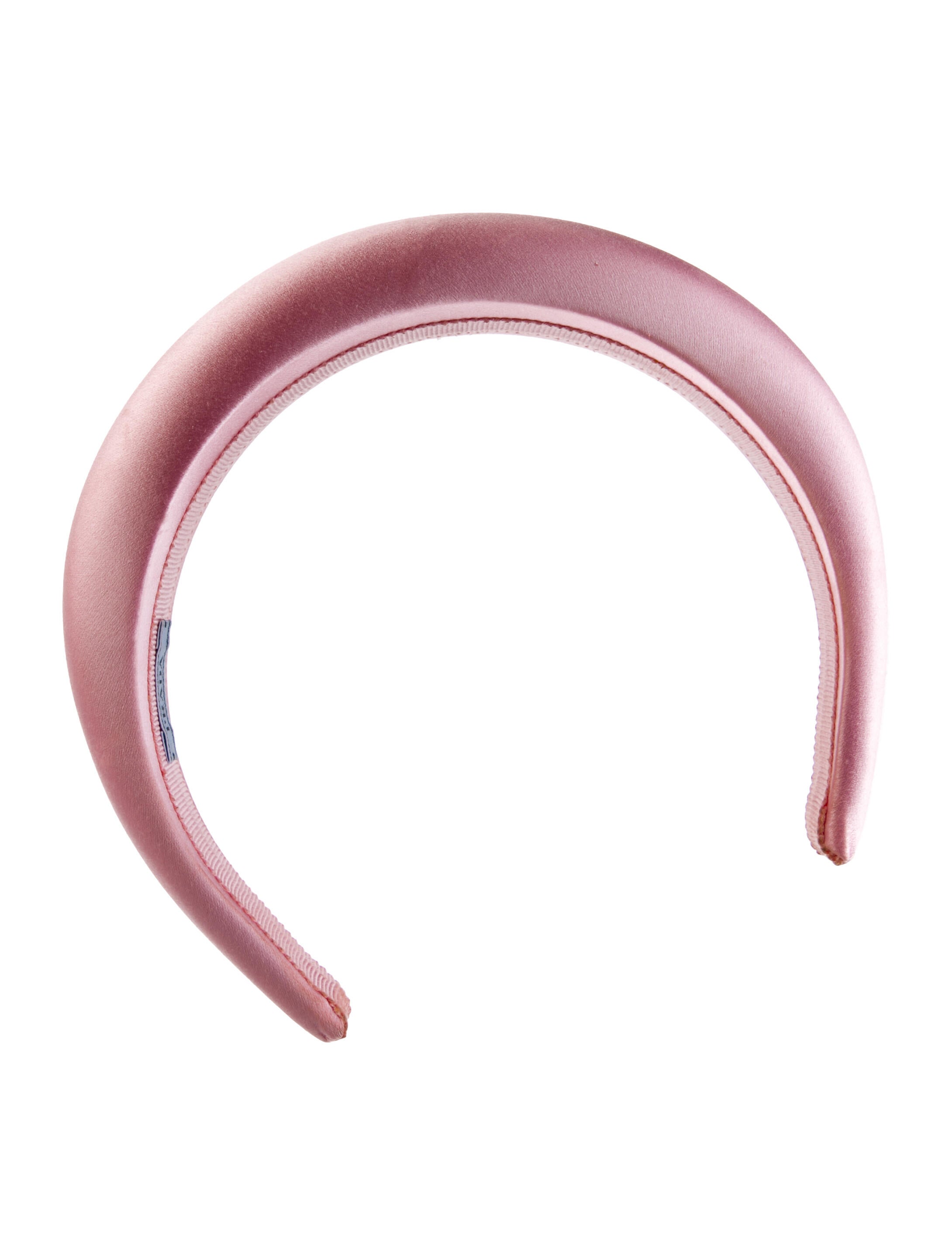 Prada solid satin headband