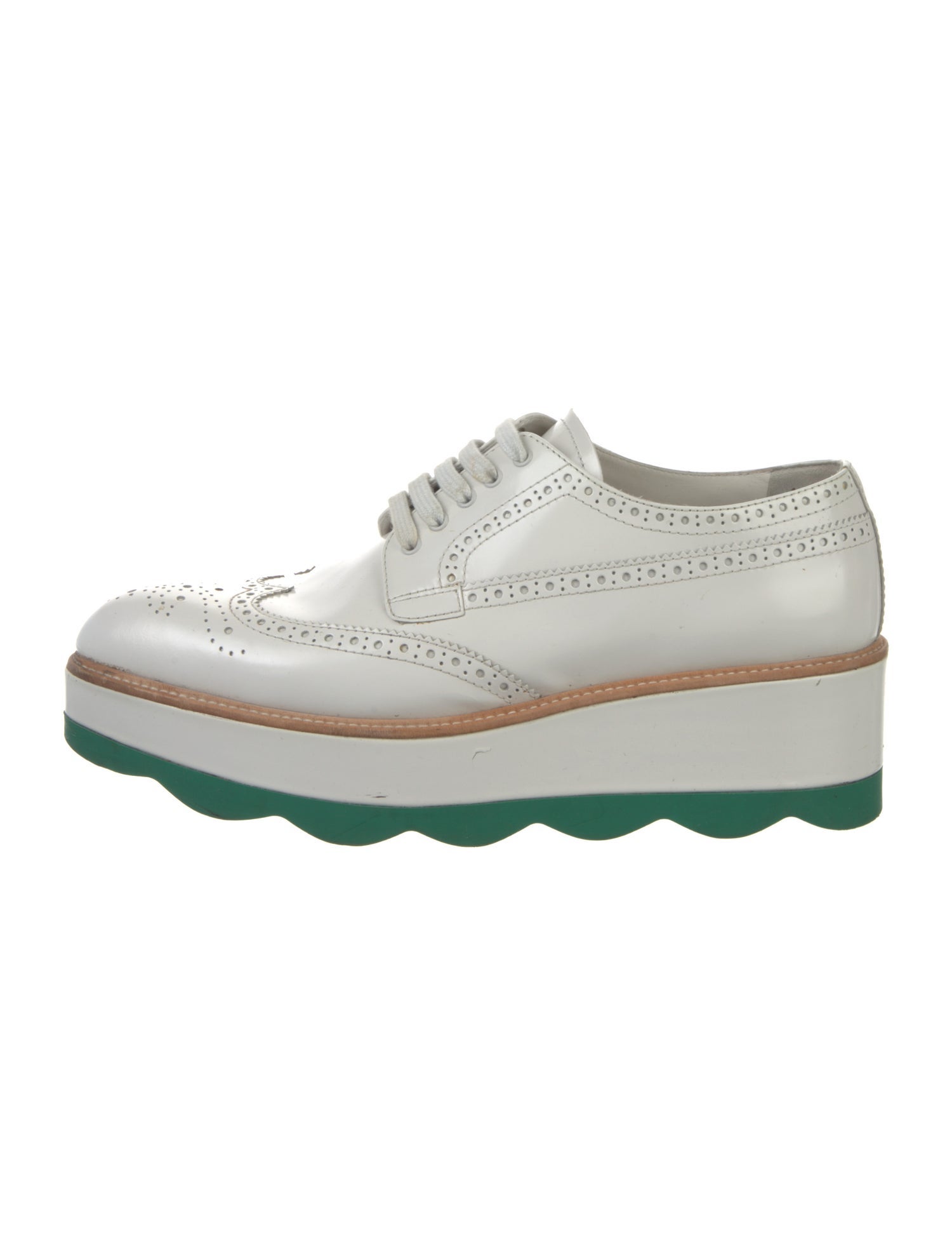 Prada Leather Oxfords