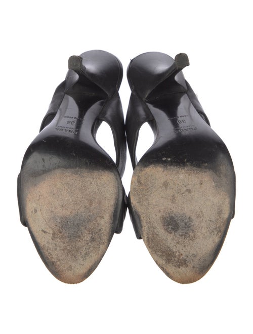 Prada Leather Slides