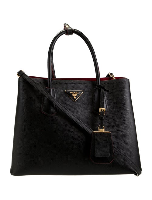 Prada Signature Double Bag Medium