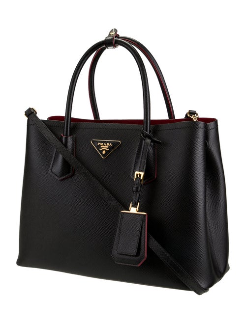 Prada Signature Double Bag Medium