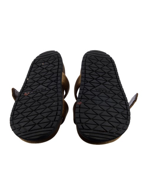 Prada Velvet Slides