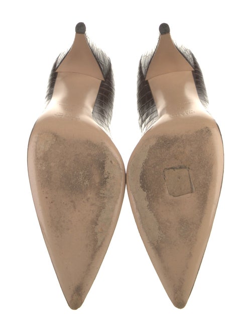 Prada Embossed Leather Pumps