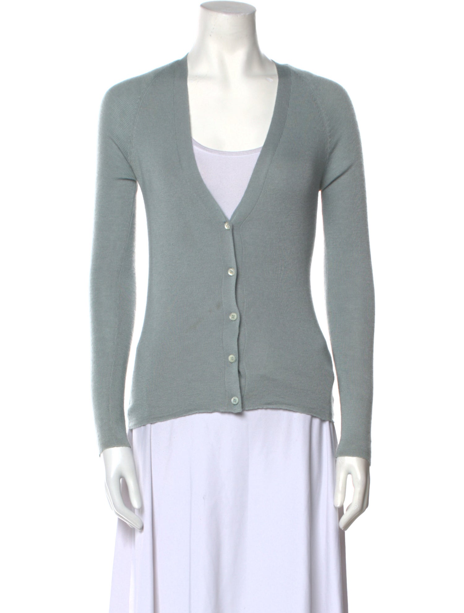 Prada Cashmere V-Neck Sweater