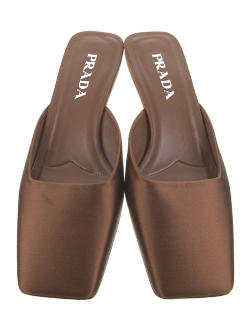 Prada Satin Mules