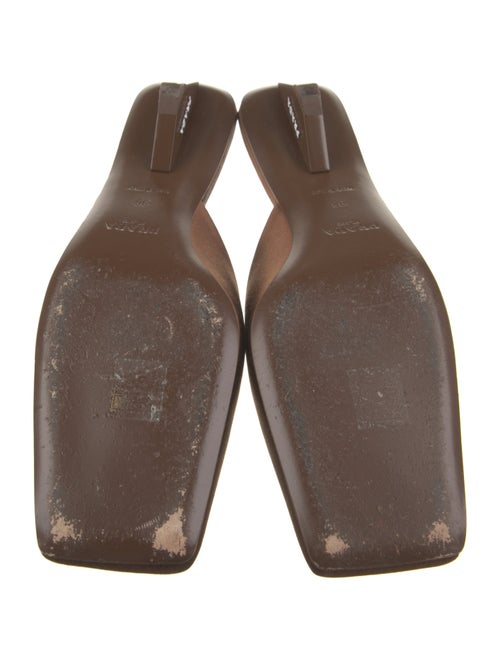 Prada Satin Mules