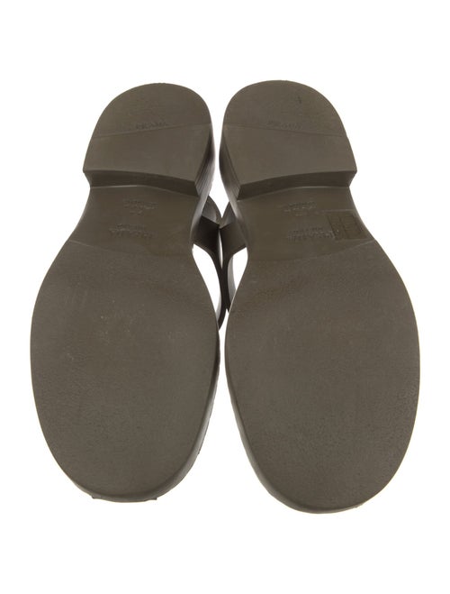Prada Rubber Gladiator Sandals
