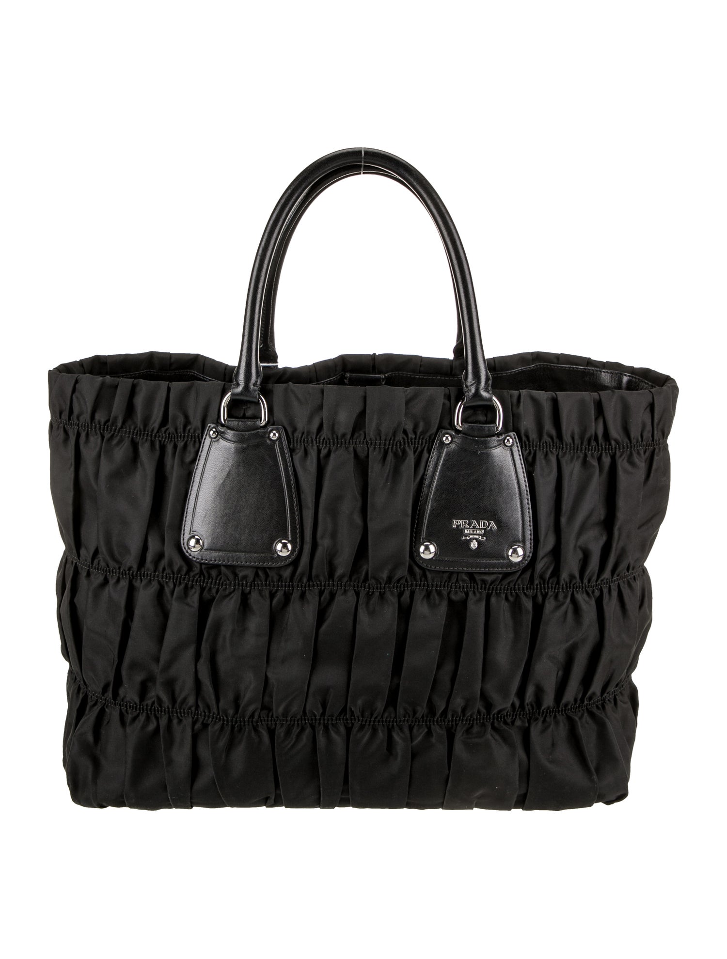 Prada Tessuto Top Handle Bag