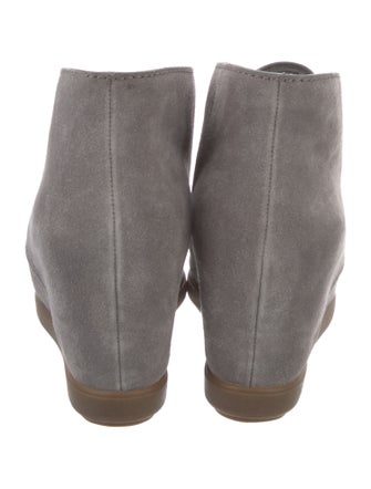 Prada Sport Suede Lace-Up Boots