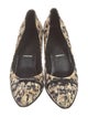Prada Canvas Printed Pumps