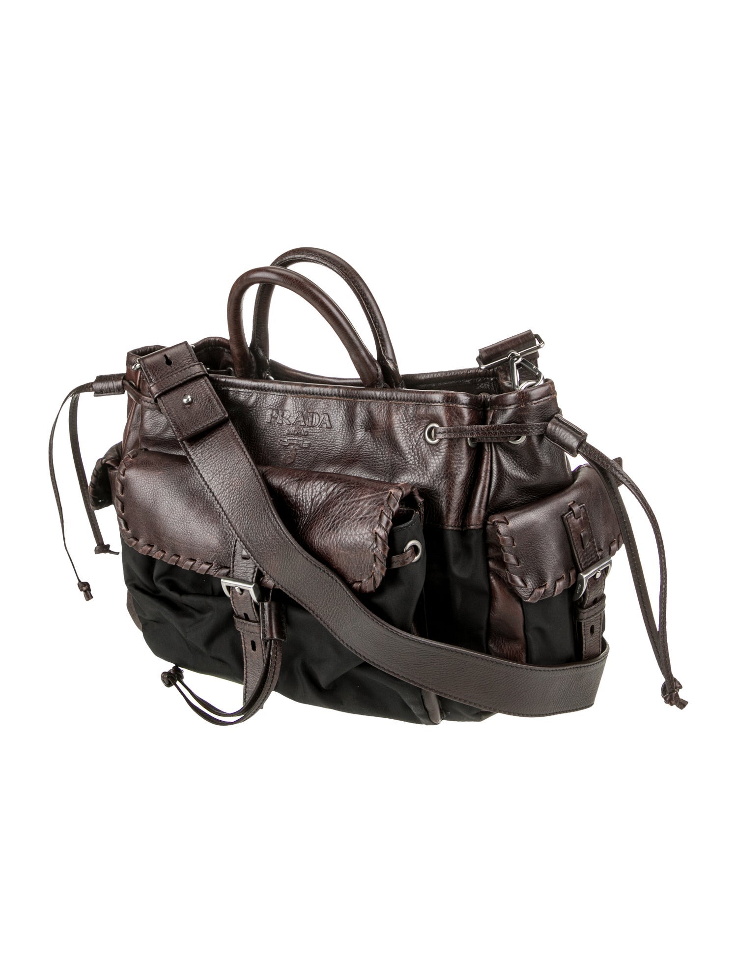 Prada Tessuto Nylon Shoulder Bag