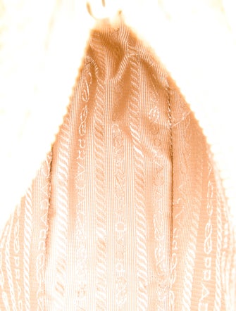 Prada Enameled Metal Triangle Re-Edition 2005