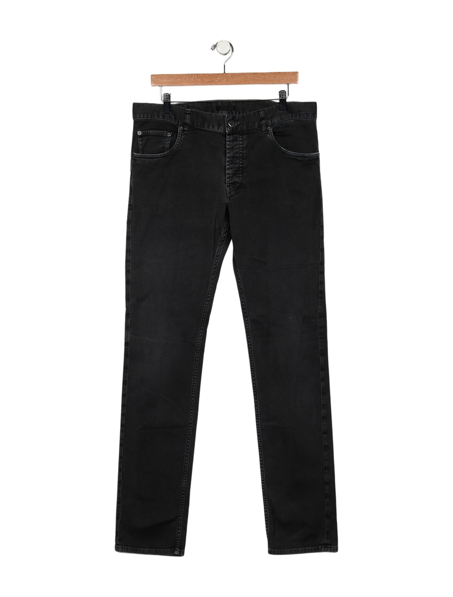 Prada High-Rise Wide Leg Jeans