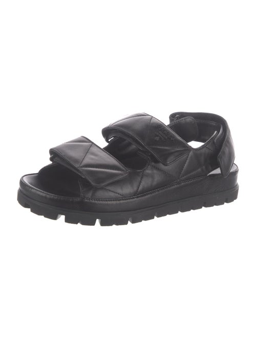 Prada Leather Slides