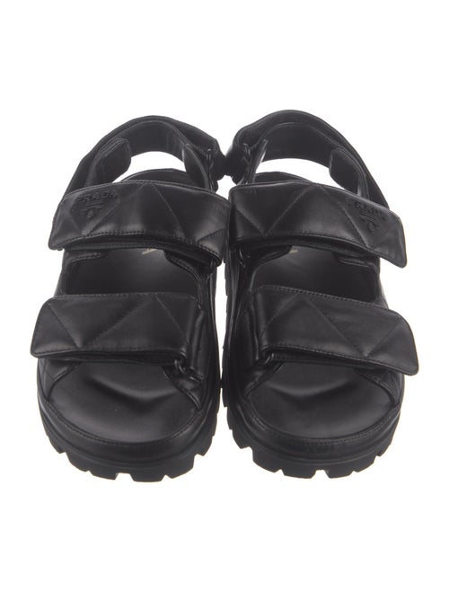 Prada Leather Slides