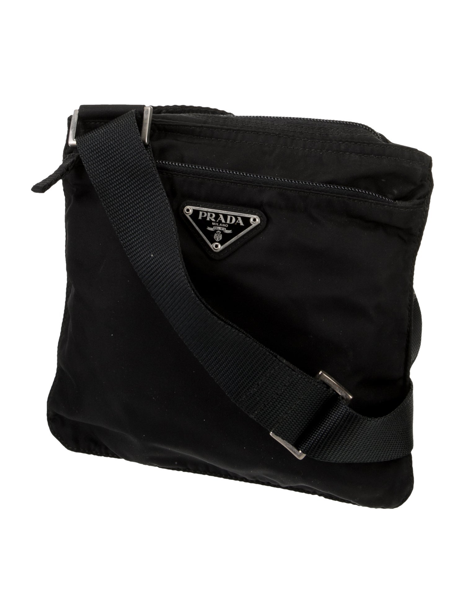 Prada Tessuto Nylon Messenger Bag