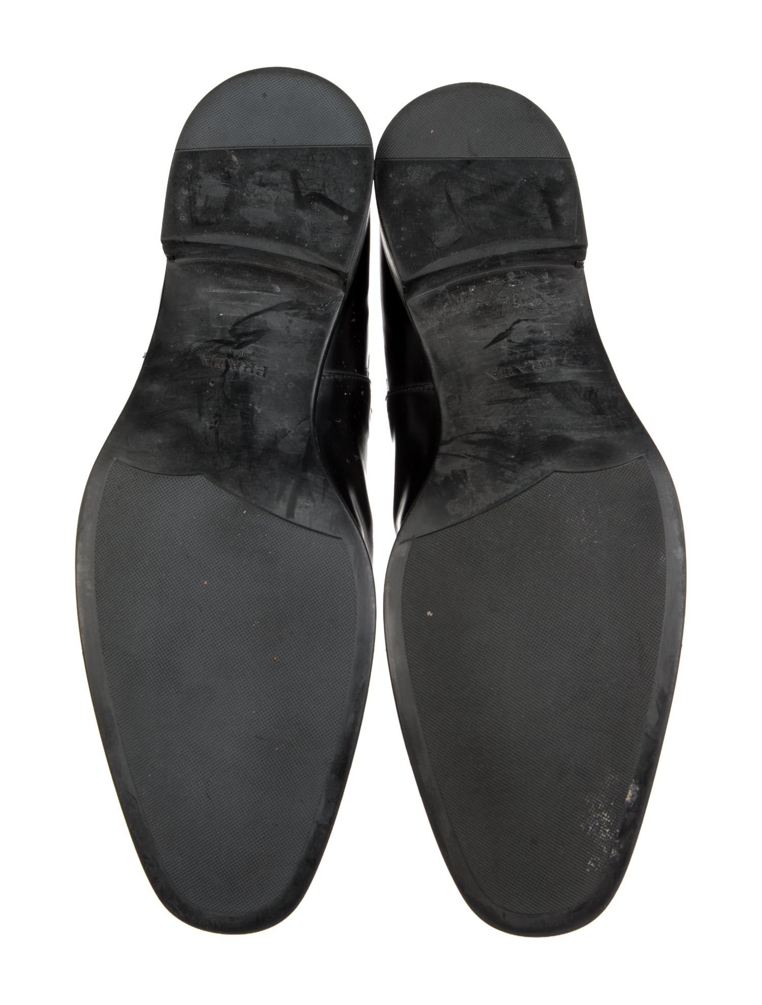 Prada Leather Chelsea Boots