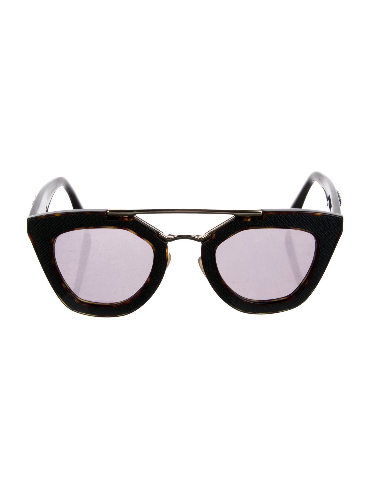 Prada Cat-Eye Tinted Sunglasses
