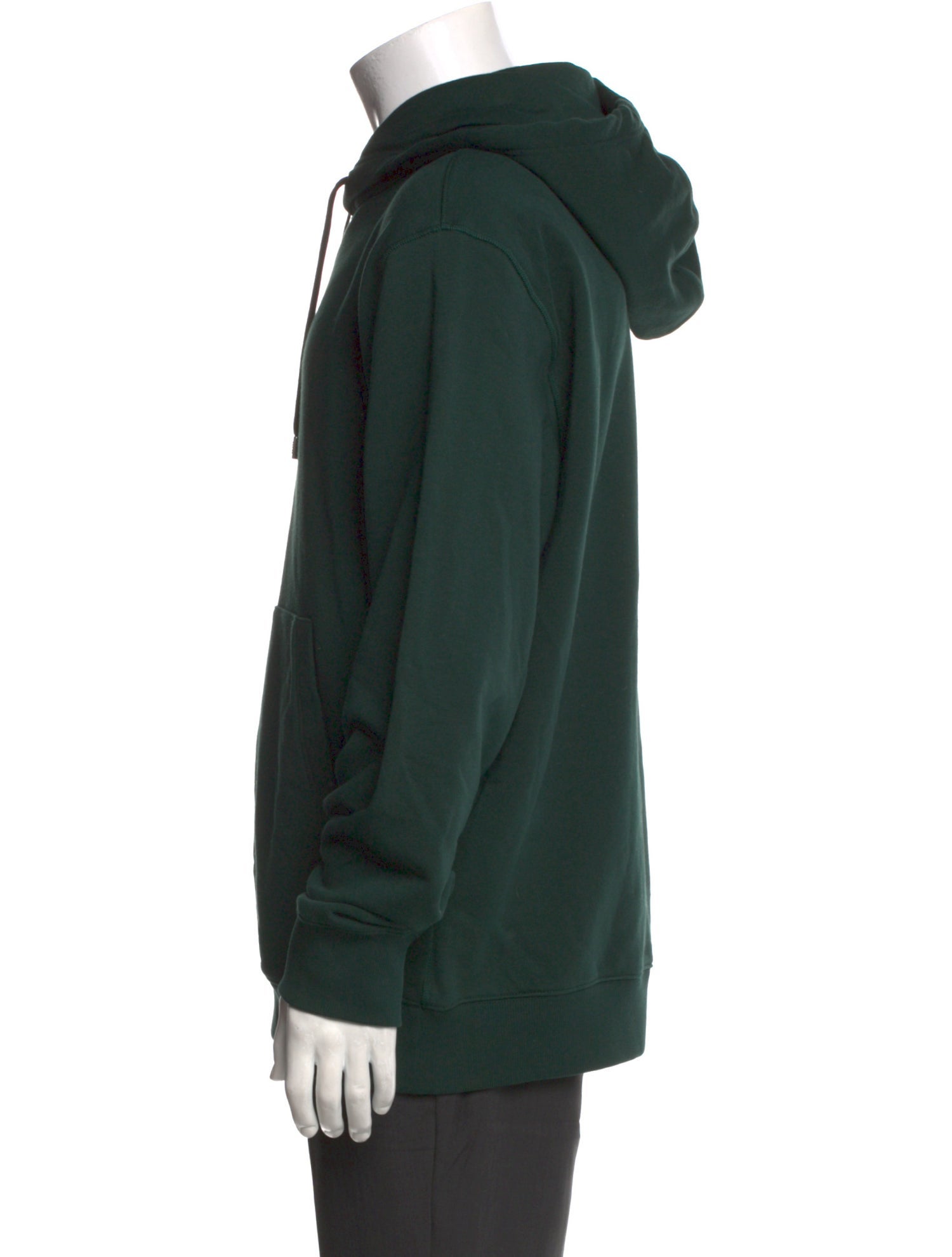 Prada 2024 Enameled Metal Triangle Hoodie w/ Tags