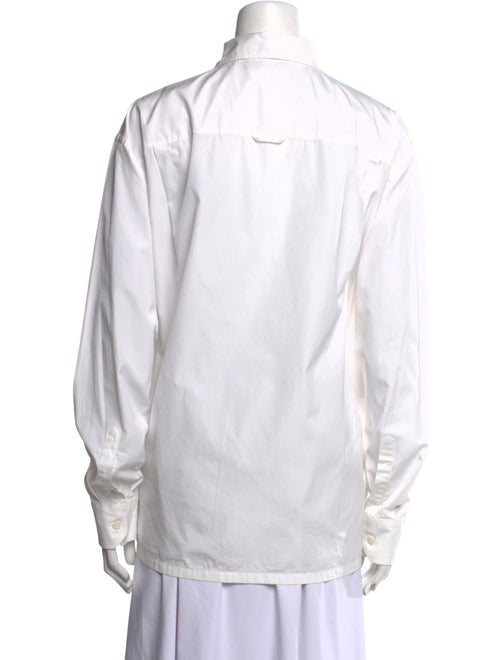 Prada 2019 Printed Button-Up Top