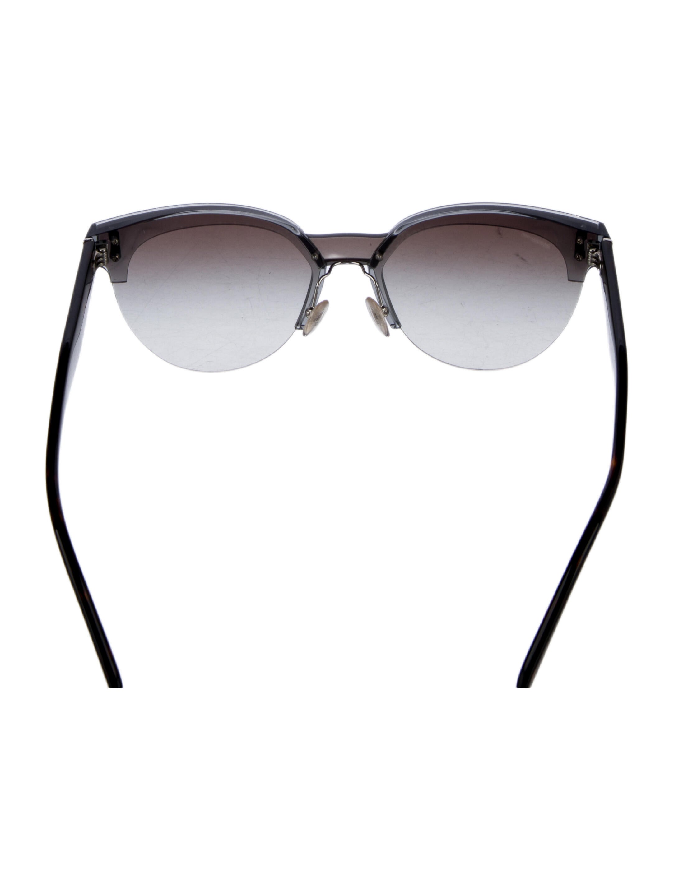 Prada Oversize Gradient Sunglasses