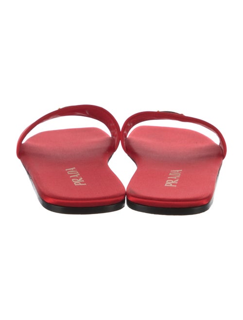 Prada Satin Slides