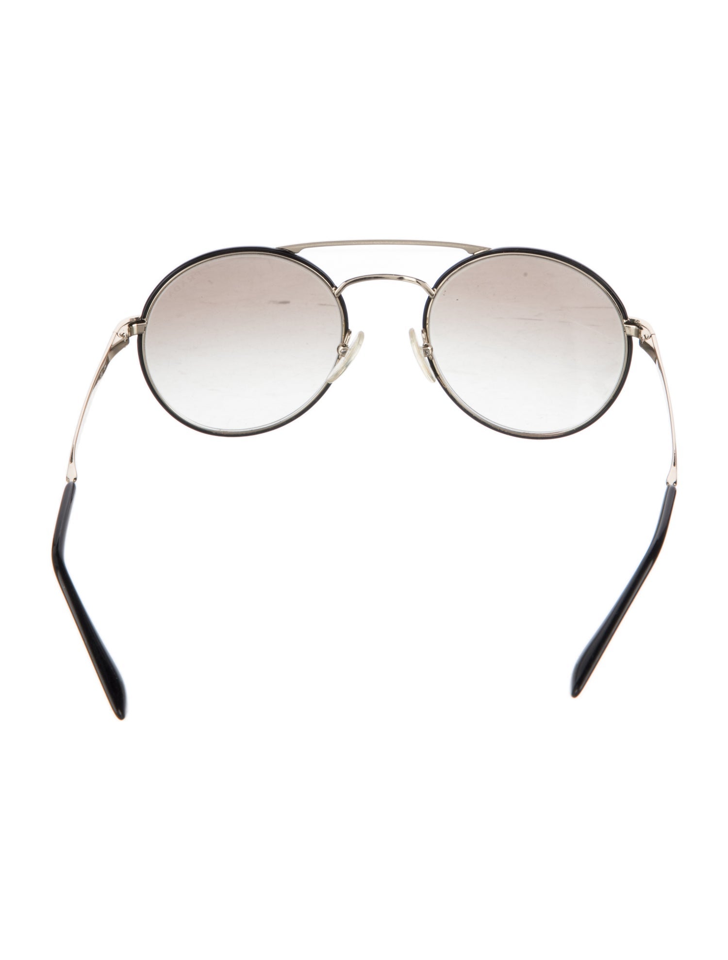 Prada Round Gradient Sunglasses