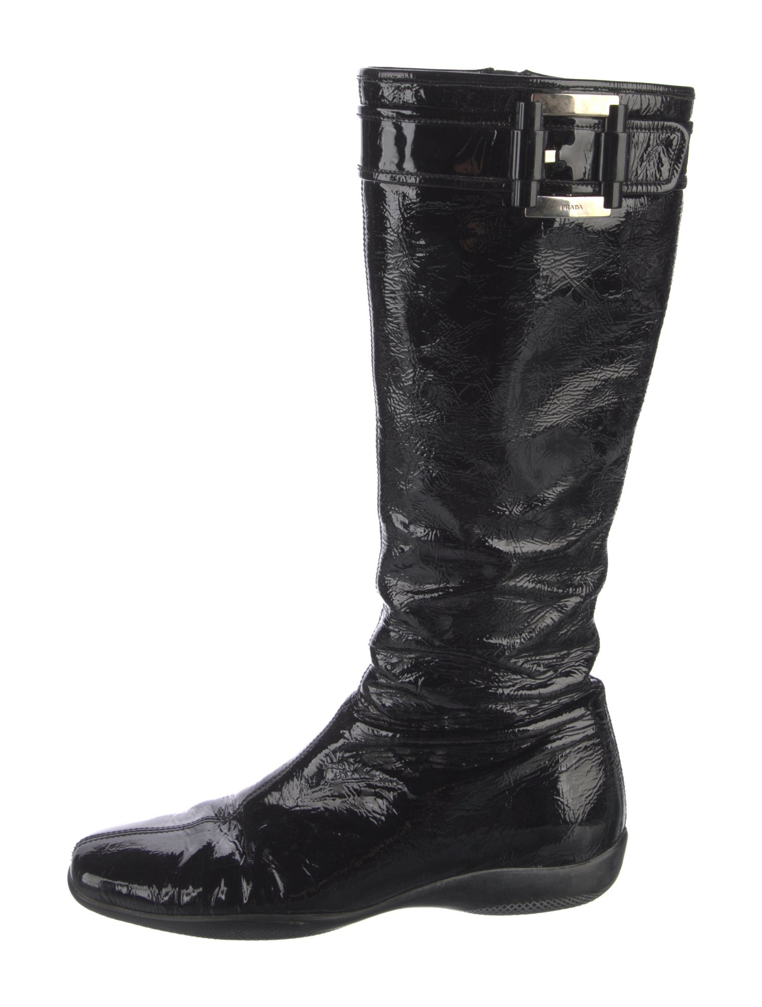 Prada Patent Leather Boots