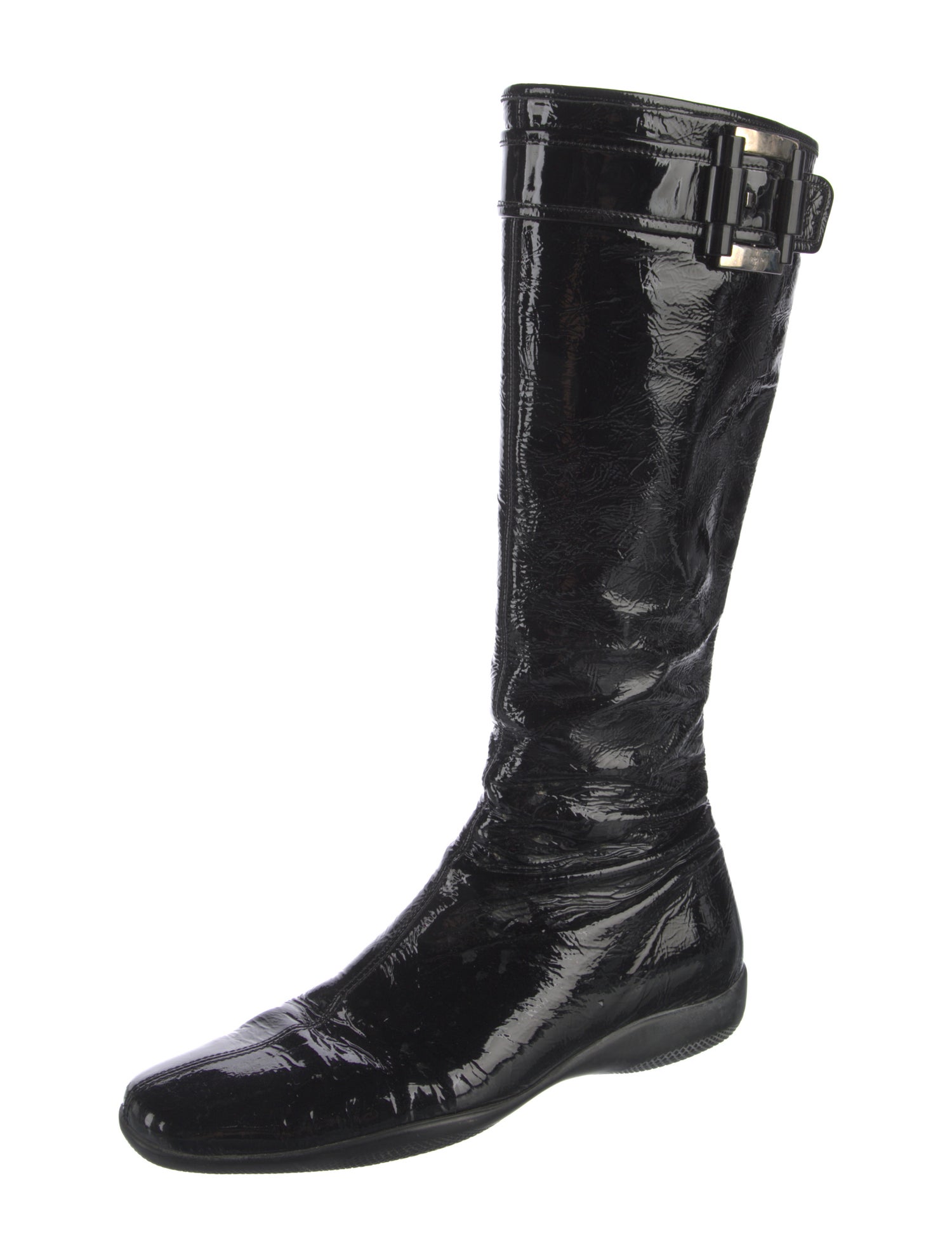 Prada Patent Leather Boots