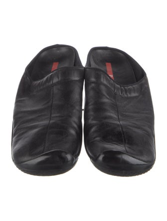 Prada Leather Mules