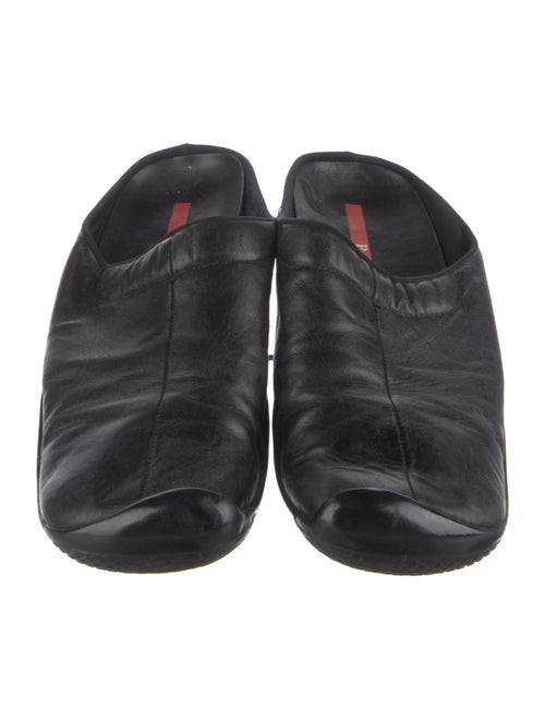 Prada Leather Mules