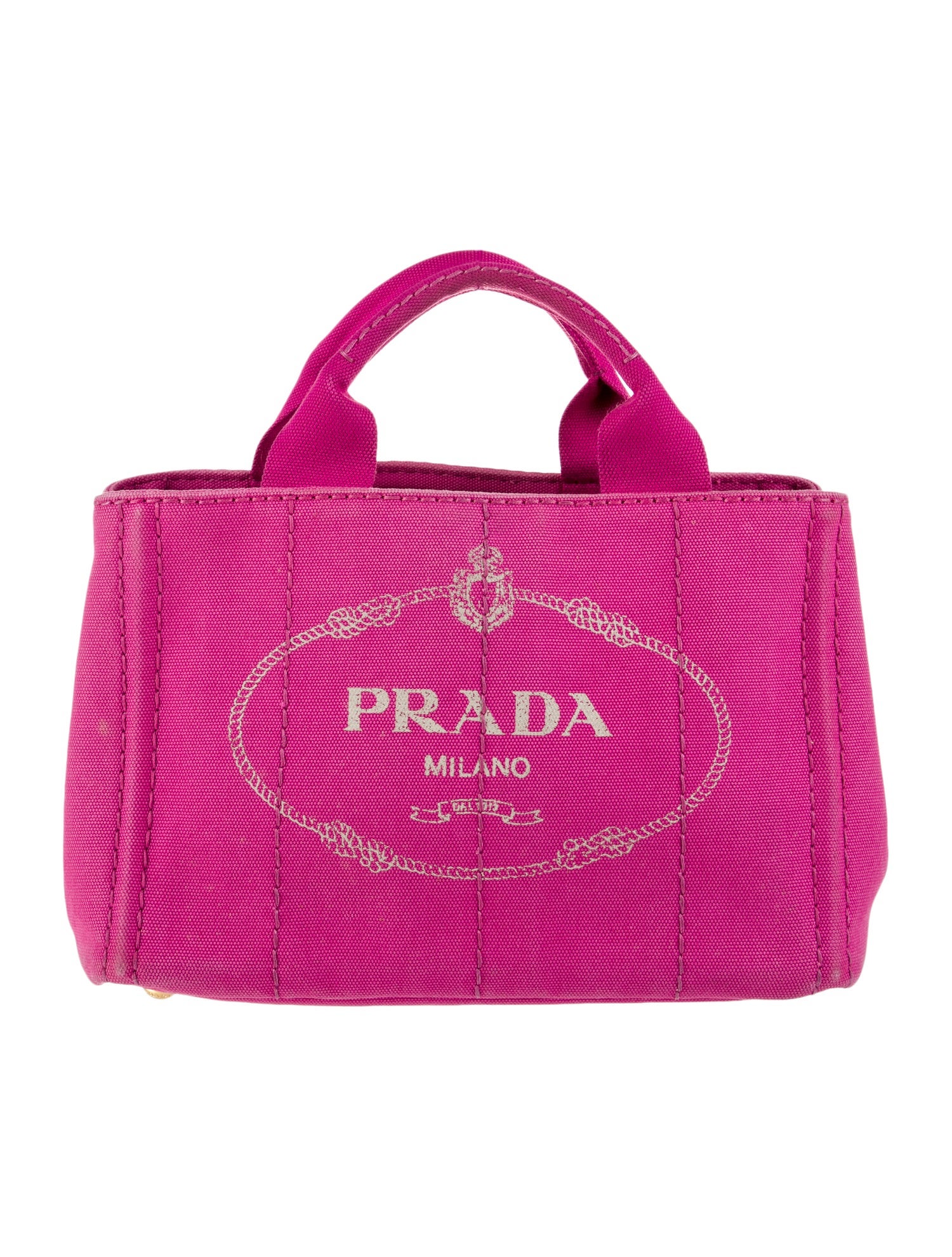 Prada Canvas Tote Small