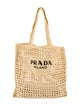 Prada Raffia Grass Tote