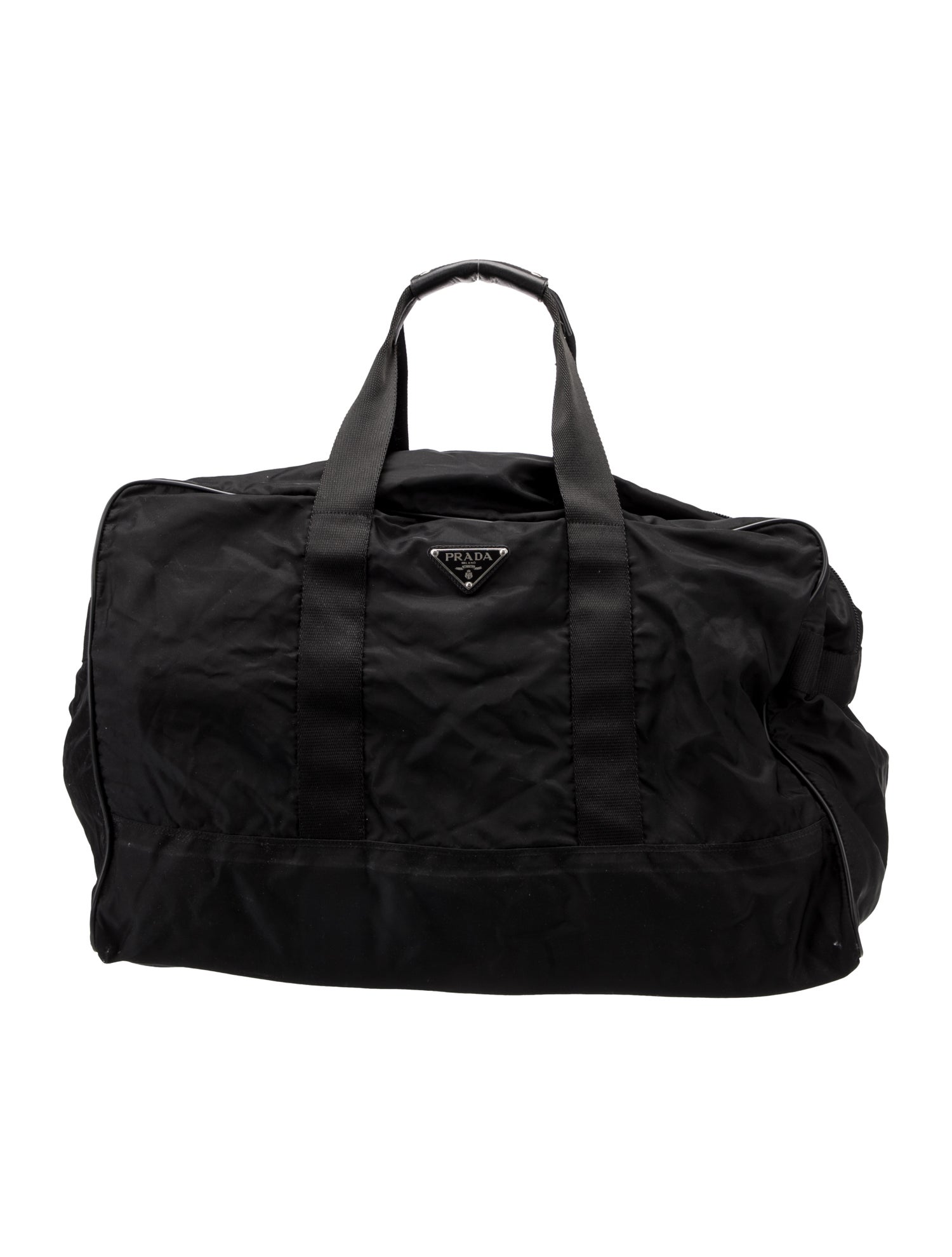 Prada Tessuto Nylon Weekender Bag