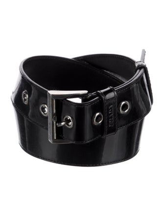 Prada Patent Leather Belt