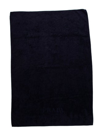Prada Signature Logo Beach Towel