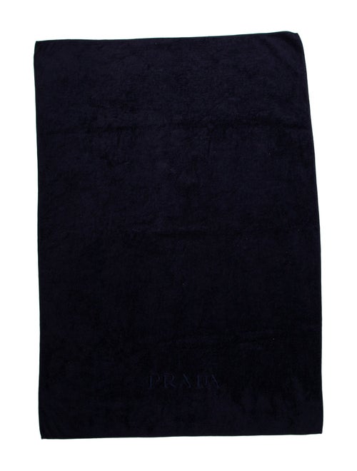 Prada Signature Logo Beach Towel