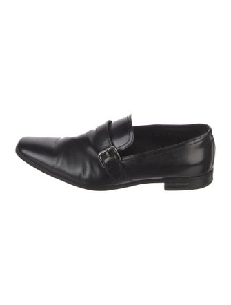 Prada Leather Monk Straps