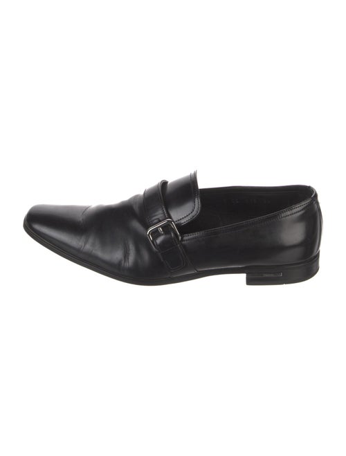 Prada Leather Monk Straps