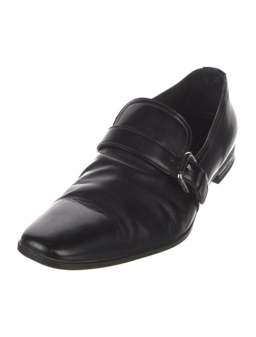 Prada Leather Monk Straps