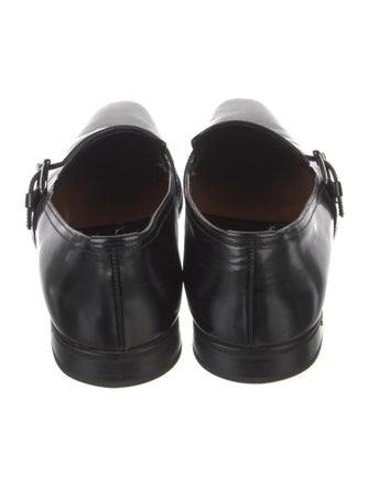 Prada Leather Monk Straps