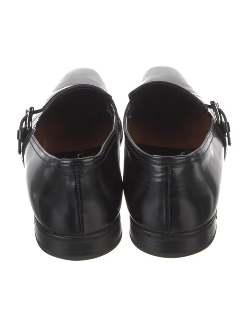 Prada Leather Monk Straps