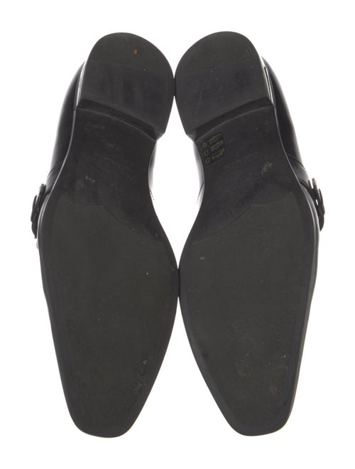 Prada Leather Monk Straps