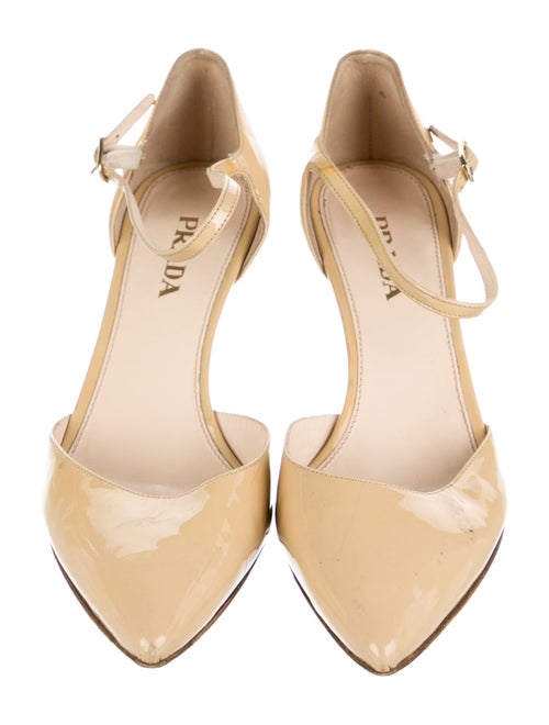 Prada Patent Leather D'Orsay Pumps