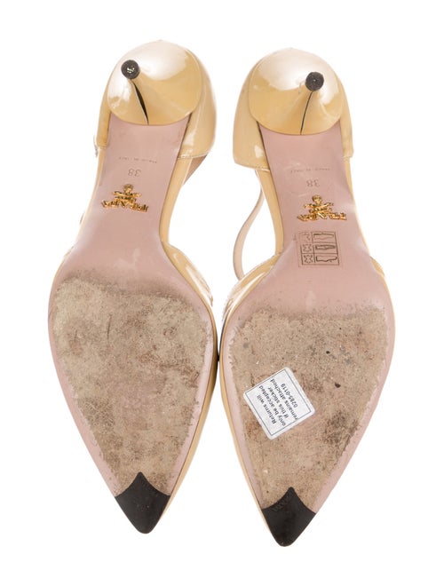 Prada Patent Leather D'Orsay Pumps